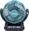 Makita DCF102Z - Ventilator - Compact met zwenkfunctie en timer - 180 mm propeller