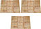 vidaXL - 30 - st - Terrastegels - 50x50 - cm - hout - bruin
