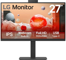 LG 27BA850-B - Monitor - 27" Full HD 1920x1080 100Hz IPS - Zwart