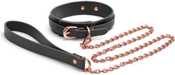 Bondageset Bondage Couture Collar Leash Zwart