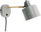 Dyberg Larsen Ocean - Wandlamp - Verstelbaar - Olijf/Messing