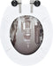 vidaXL - Toiletbrillen - 2 - st - met - soft-close - deksels - MDF - New - York - ontwerp