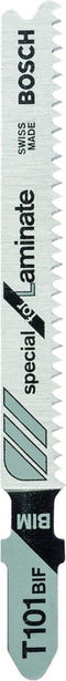Bosch T 101 BIF - Decoupeerzaagbladen - Special for Laminate - 5 stuks (5 stuks)