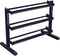 Body-Solid GDR363B - 3-Laags Dumbbell Rek - Ruimtebesparend en duurzaam - Zwart