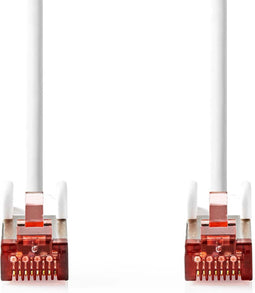 Nedis CAT6 Netwerkkabel - RJ45 Male - RJ45 Male - S/FTP - 3.00 m - Binnenshuis - Rond - LSZH - Wit - Doos