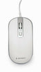Gembird MUS-4B-06-WS - Optische muis - 4 knoppen - 1200 DPI - Zilver/Wit