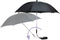 Dooky Parasol - Kinderwagen - UPF 50+ bescherming - Grijs gemêleerd