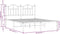 vidaXL - Bedframe - met - hoofdbord - metaal - wit - 150x200 - cm