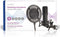 Nedis GSMIC410BK - USB Streaming Boom Stand Microfoon - Cardioïde - RGB verlichting