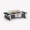 Severin PG 8113 Tafelgrill Tafel CoolTouch-behuizing, Kabelgebonden, Traploze temperatuurregeling Zwart/zilver