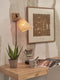 GOOD&MOJO Wandlamp Java - Bamboe Zwart/Naturel - Ø15cm - Binnen Modern