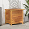 vidaXL - Tuinbox - met - jaloezieën - 60x50x56 - cm - massief - acaciahout