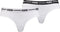 PUMA Cotton/Modal Dames Brazilian - Comfortabele pasvorm - Wit