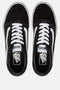 VANS MN Ward - Lage sneakers - Suède canvas - black/whit