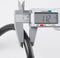 Garpex® Fietsslot Cijferslot - Kabelslot 120cm 8mm - Cijfercode Zwart