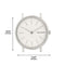 Skagen Signatur SKW2692 - Dameshorloge 30 mm - Quartz - Zilverkleurig