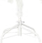 vidaXL - Kunstkerstboom - met - verlichting - en - kerstballen - 150 - cm - PVC - wit