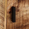 vidaXL - Nachtkastje - wandgemonteerd - 40x30x25 - cm - massief - mangohout