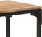 vidaXL - Wandtafel - 110x30x75 - cm - massief - acaciahout
