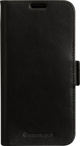 DBramante1928 Copenhagen - Wallet Case - Handgemaakt volnerf leder met kickstand - Zwart
