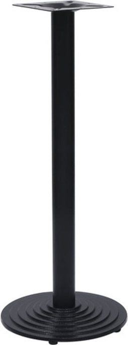 vidaXL Bistrotafelpoot Ø43x107 cm gietijzer zwart