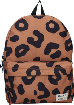 Milky Kiss Fun Vibes Rugzak - Schooltas meisje - Bruin