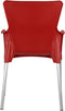 Bella terrasstoel rood