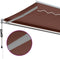 vidaXL - Luifel - automatisch - uittrekbaar - 400x300 - cm - bruin