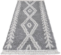 Vloerkleed Rabat Grey 80 x 150 cm