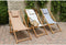 Solstol DKD Home Decor Bruin Natuurlijk Polyester MDF (57,5 x 113 x 77 cm)