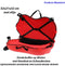 Relaxwonen Kinderkoffer - Hardcase - Op wieltjes - Rood