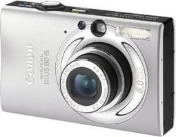 Canon Digital IXUS 80 IS - Compactcamera 8 MP 3x optische zoom - Zilver
