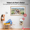 Denver PFF3263 - Digitale Fotolijst 32 inch - Full HD IPS Touchscreen - Frameo App - Hout