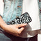 iPhone 11 Hoesje Siliconen - iMoshion Design hoesje - Wit / Zwart / White Flowers