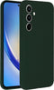 Accezz Samsung Galaxy A35 - Liquid Silicone Backcover - Schokabsorberend - Forest Green