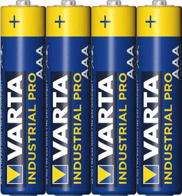 Varta Industrial Pro - Alkaline AAA Batterijen - 4-pack (4 stuks)