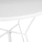 Mica Decorations Grasse Tuintafel - H70 x Ø60 cm - Metaal - Wit