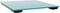 Elektronische personenweegschaal - LITTLE BALANCE - max. 160 kg - blad van gehard glas - turquoise kleur