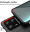 iMoshion Hoesje Geschikt voor Xiaomi 13 Pro Hoesje Siliconen - iMoshion Rugged Shield Backcover - Zwart