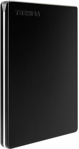 Toshiba Canvio Slim - Draagbare Harde Schijf 2TB - USB 3.0 - Zwart