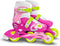 Skids Control Inline Skates Verstelbaar Roze/wit Maat 27-30