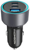 THOMSON 60W - Autolader - 2 USB-C PD 30W + USB-A QC 3.0 18W
