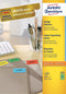 Huismerk Avery 3454 - Gekleurde Etiket 105x37mm - Zelfklevend - Groen (1600 stuks)