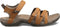 Teva W TIRRA LEATHER - Wandelsandalen - Klittenbandsluiting - RUST