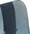 vidaXL - Schommelstoel - met - voetensteun - patchwork - canvas - blauw - denim