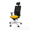 Bureaustoel met hoofdsteun Piqueras y Crespo 1D026N1 Geel