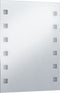 vidaXL - Badkamerspiegel - LED - 60x80 - cm