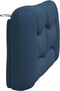 vidaXL Hvar - Hoofdbordkussen - 150 x 15 x 48 cm - blauw