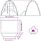 vidaXL - Strandtent - 3-persoons - waterdicht - grijs