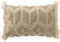 Dutch Decor ODIN - Kussenhoes 40x60 cm van 90% gerecycled polyester - in effen kleur - Eco Line collectie - Pumice Stone - beige - met rits - zonder binnenkussen